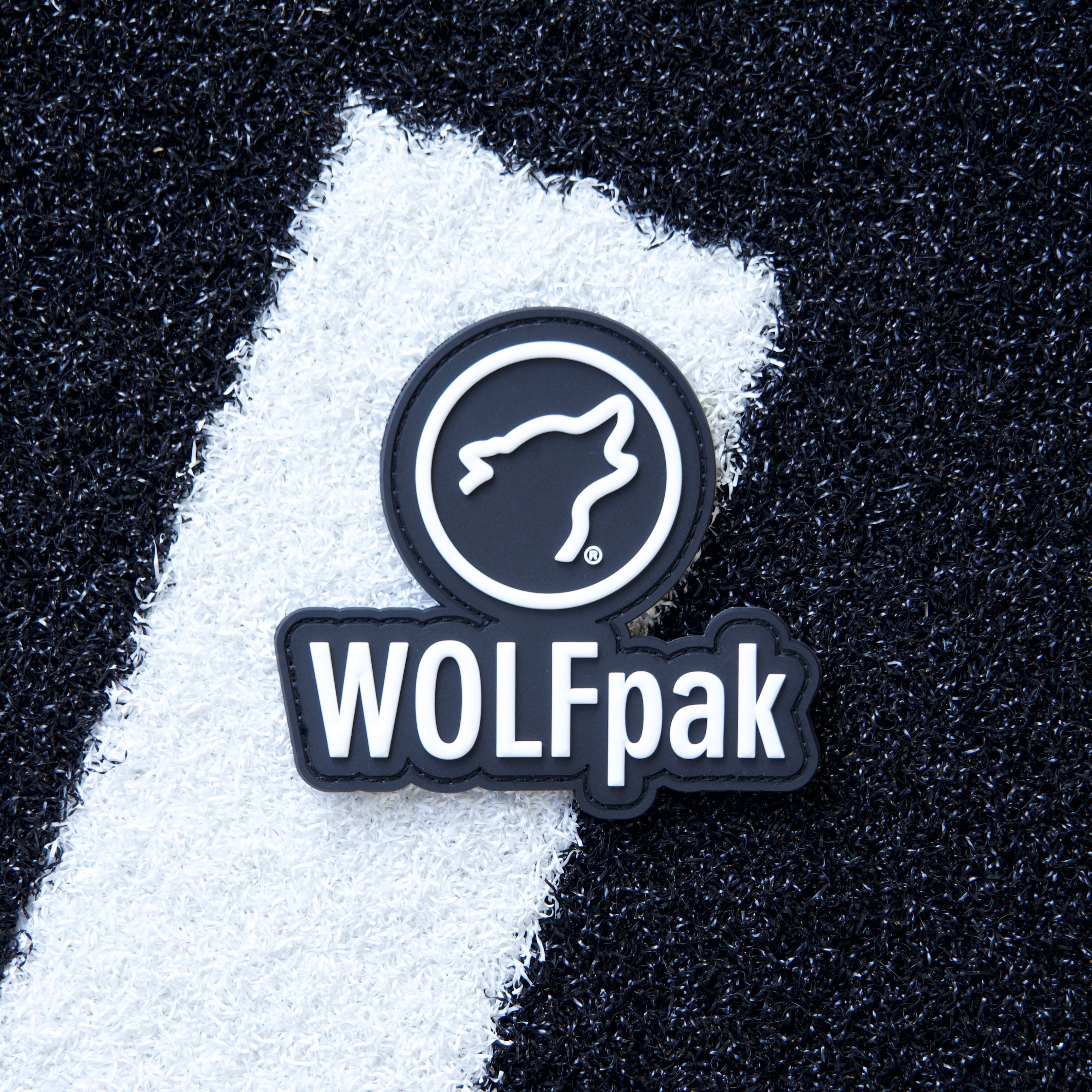 Jumbo WOLFpak Logo Patch - Premium Embroidered Badge for Backpacks, Jackets & Gear - Perfect for Outdoor Enthusiasts, Hikers & Military Style Customization