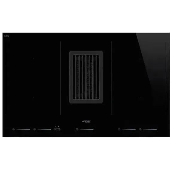 Smeg 80cm Linea Induction Cooktop - Energy Efficient Electric Stove with Touch Controls | Perfect for Modern Kitchens, Home Chefs & Restaurant Use