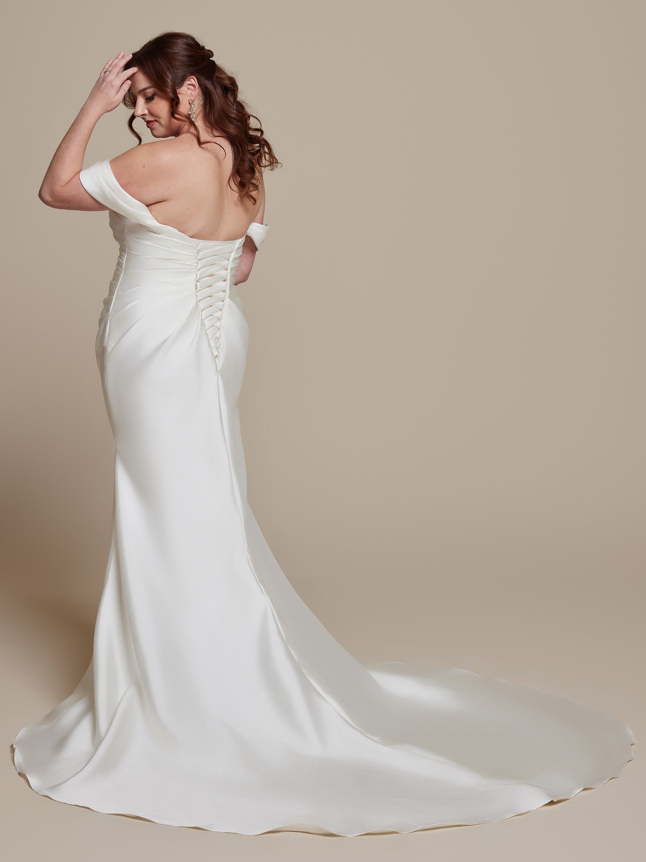 Elodie Wedding Dress | Try at Home | Elegant Lace Bridal Gown for Church & Beach Weddings