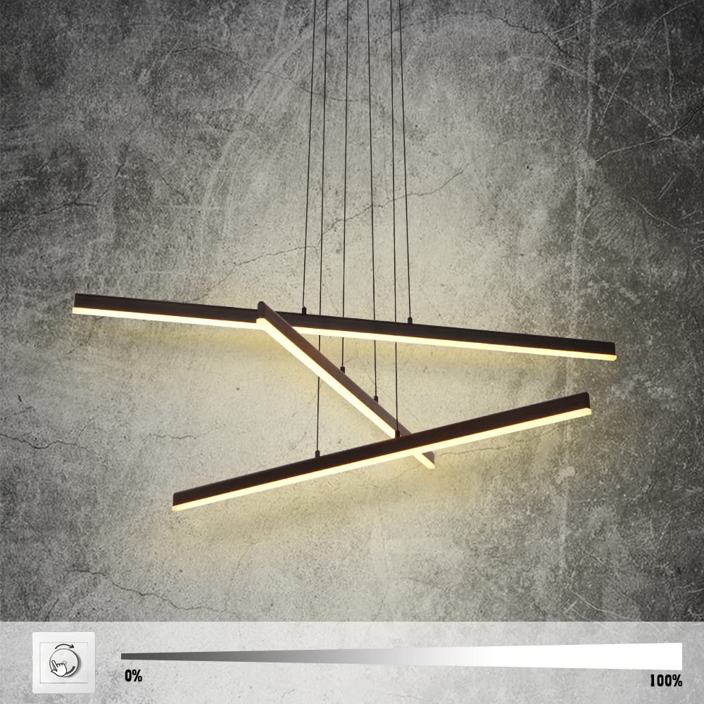 Artop Modern 3-Light Dimmable LED Chandelier - 41.7