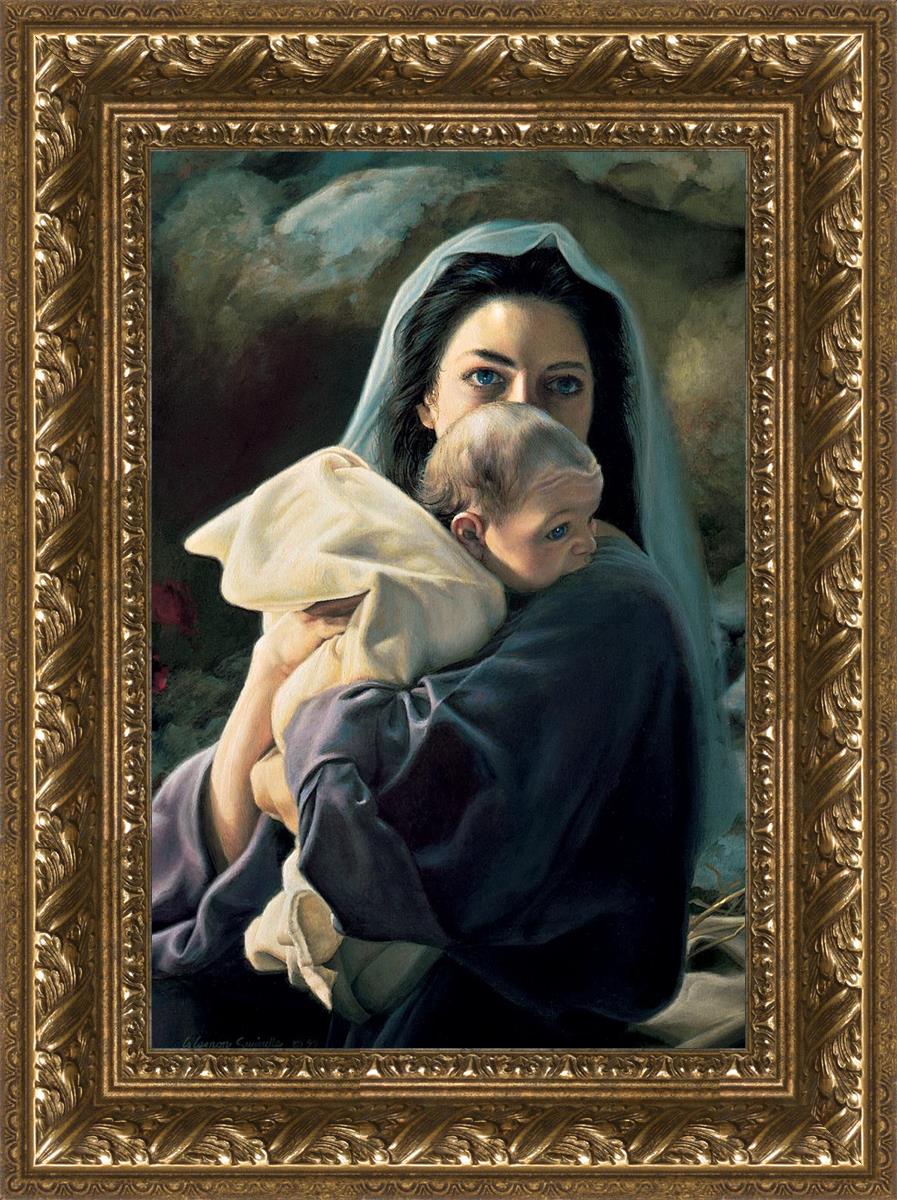 Be It Unto Me Religious Painting by Liz Lemon Swindle - Inspirational Christian Art for Home, Church & Office Decor