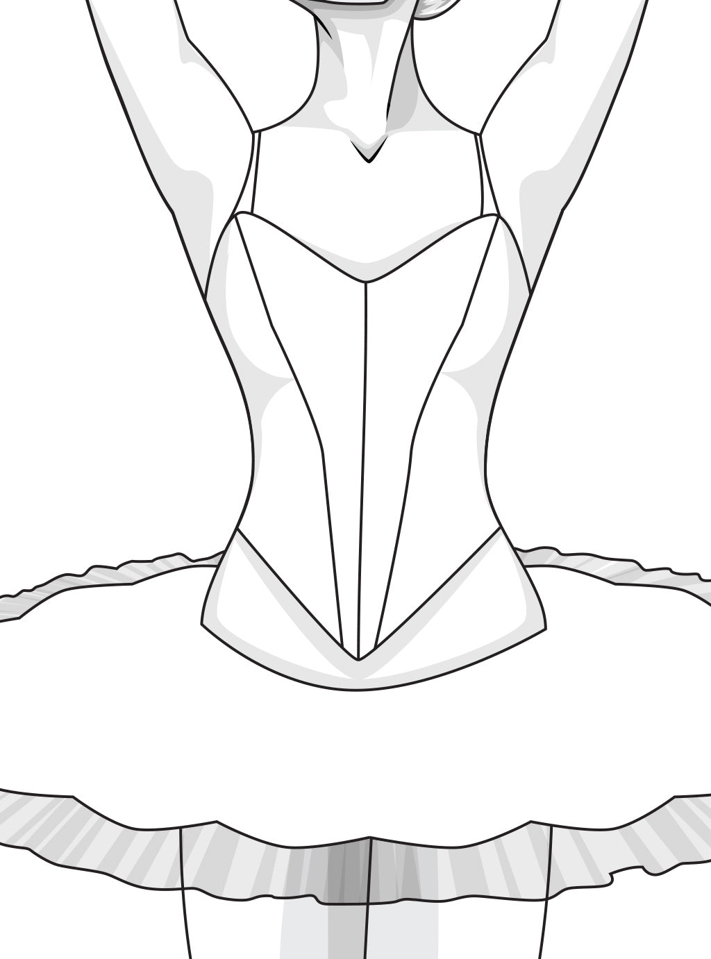 Custom Ballet Bodice for Adults - 6-Piece Set | Handmade Dancewear for Ballet Performances & Practice
