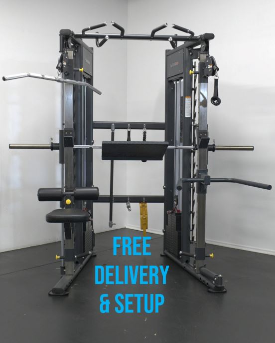 BodyKore MX 1162 Universal Fitness Trainer - Adjustable Home Gym Equipment for Strength Training & Full Body Workouts | Perfect for Home, Garage & Commercial Gyms