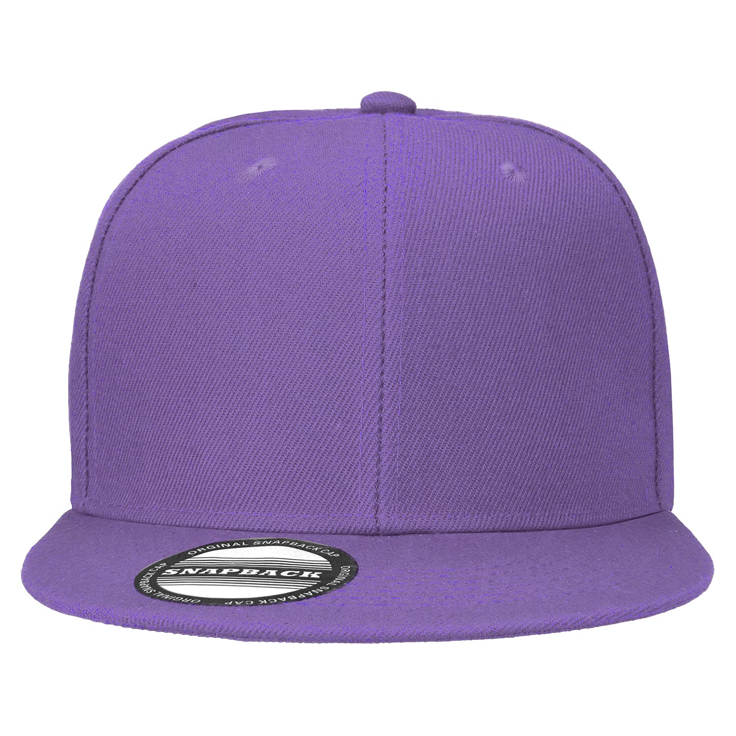 Falari Wholesale 12 Pack Snapback Hats - Hip Hop Style Flat Bill Blank Solid Color Adjustable Caps for Men & Women | Perfect for Streetwear, Sports, and Casual Outfits