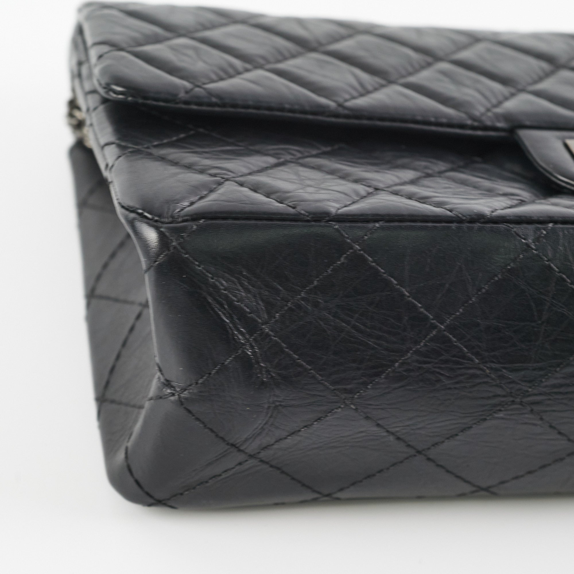 Chanel Reissue 226 Black Leather Shoulder Bag - Luxury Handbag for Women, Perfect for Work, Evening & Special Occasions