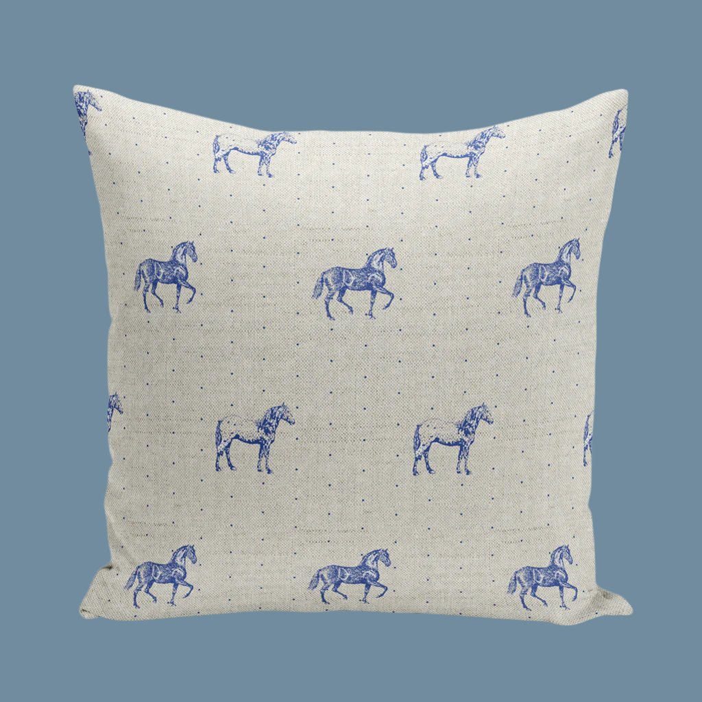Blue Roan On White