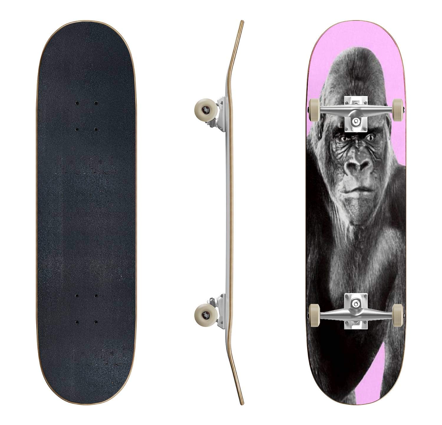 Best Classic Concave Skateboard for Beginners & Pros - Durable Longboard for Extreme Sports & Teen Gifts | Perfect for Street Skating, Commuting & Tricks