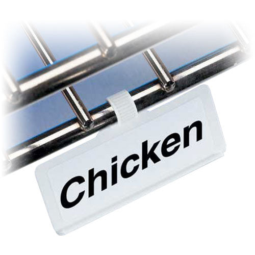 DayMark 110565 Clip-On Shelf Label Holders - Pack of 25 for Retail Store Organization & Product Pricing Displays