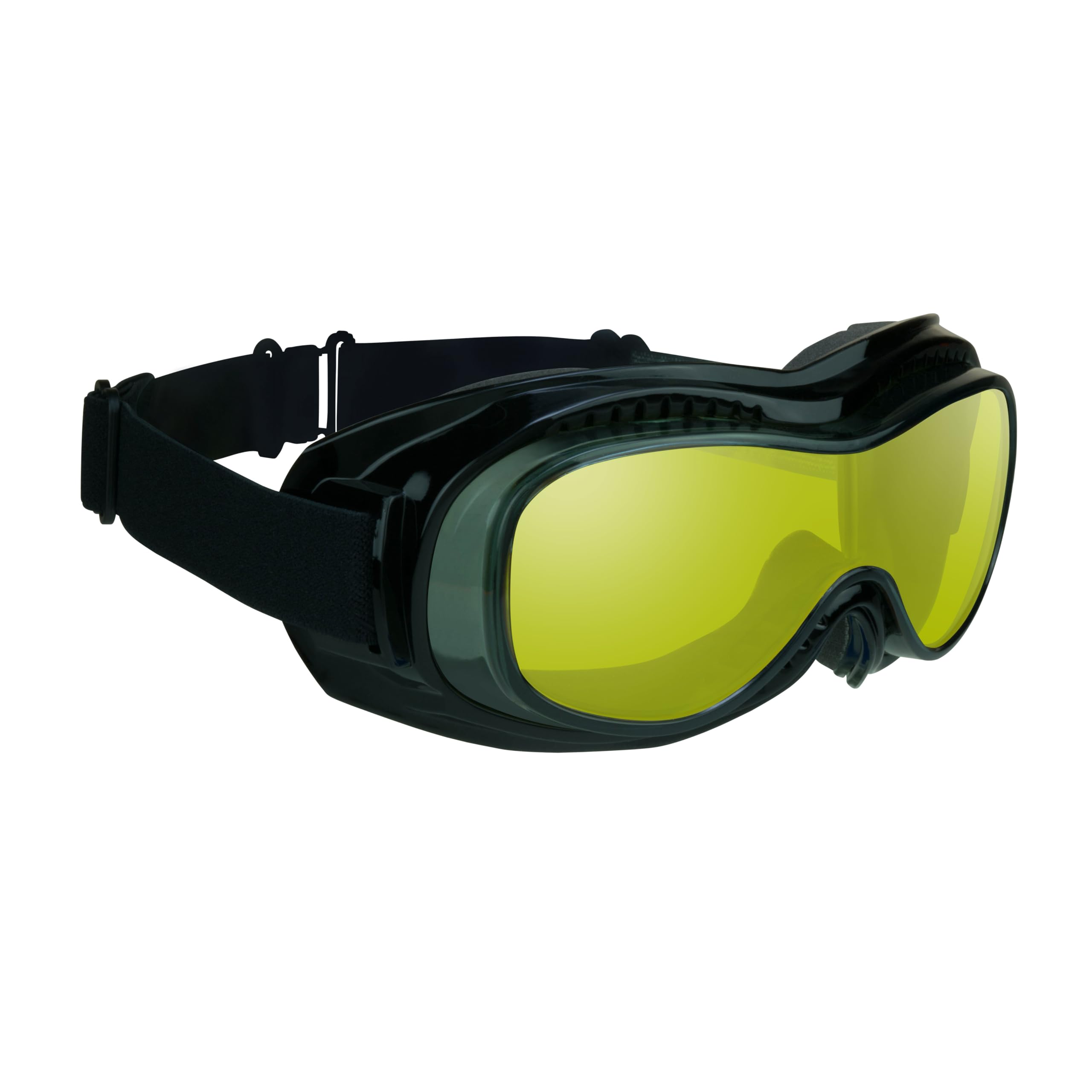Motorcycle Goggles Over Glasses - Safety Polycarbonate Lenses for Riding, Cycling & Outdoor Sports - Includes XL Microfiber Cleaning Case