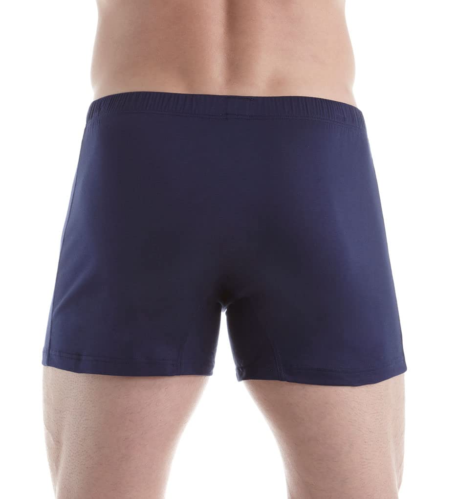 Zimmerli Men's Premium Sea Island Cotton Boxer Briefs - Soft & Breathable Underwear for Everyday Comfort - Size XL in White - Ideal for Work, Travel & Relaxation