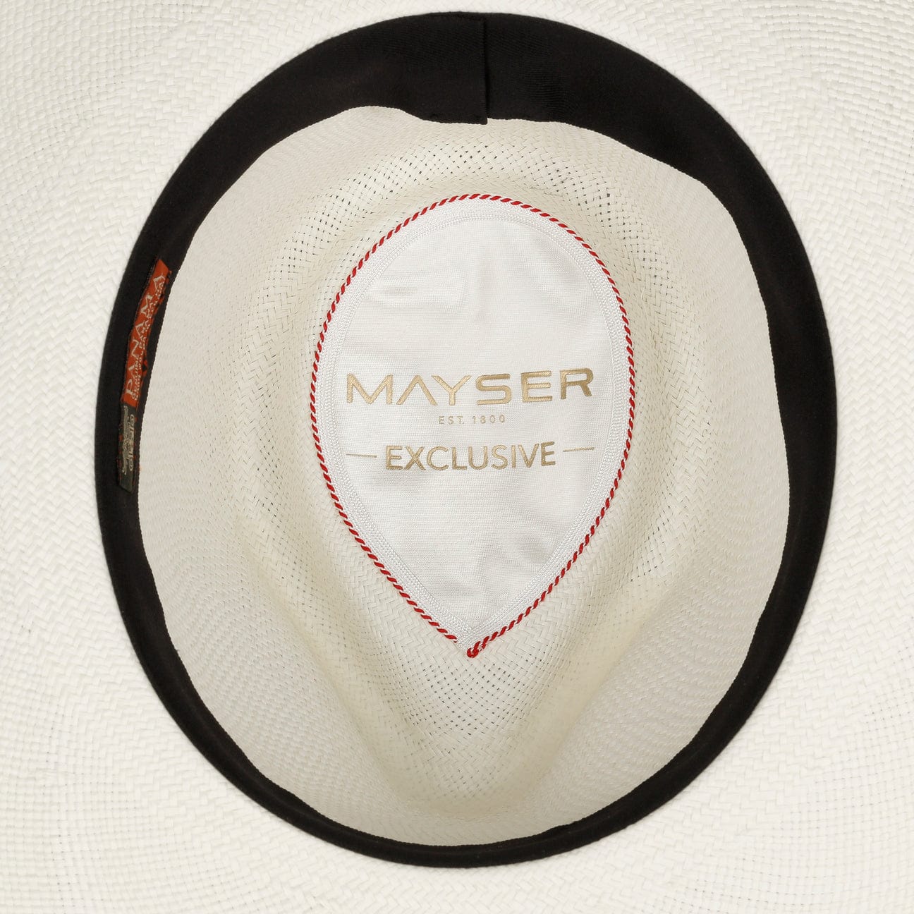 Mayser Nizza Panama Hat for Men & Women - Lightweight Breathable Straw Summer Hat for Beach, Travel, and Outdoor Activities