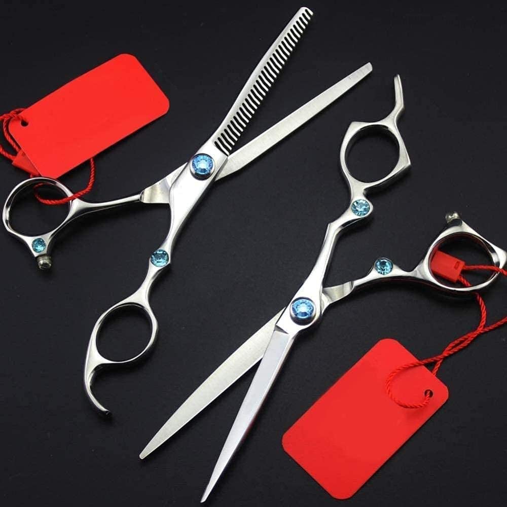 Professional Hairdressing Scissors & Thinning Shears - Salon-Grade Hair Cutting Shears for Stylists, Barbers & Home Use | Precision Haircutting Tools for Layering, Texturizing & Styling