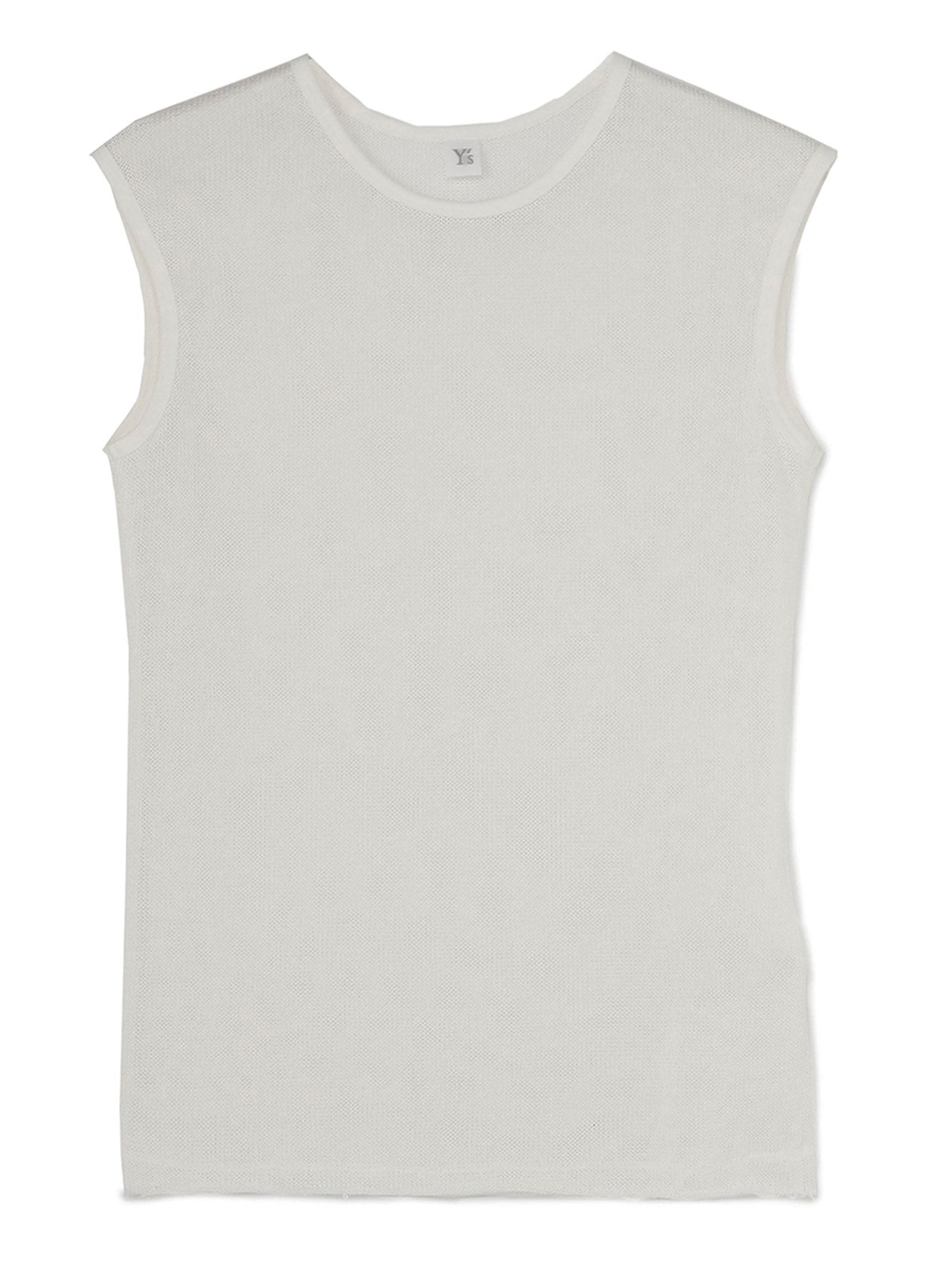 Soft Cotton Faux Linen Knit Round Neck Tank Top for Women - Breathable Summer Casual Wear, Beach Cover Up, Layering Essential