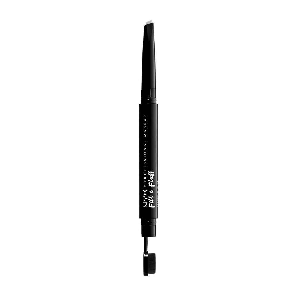 NYX Fill & Fluff Clear Brow Pomade Pencil - Eyebrow Filler & Shaper for Natural Look - Perfect for Daily Makeup & Professional Styling