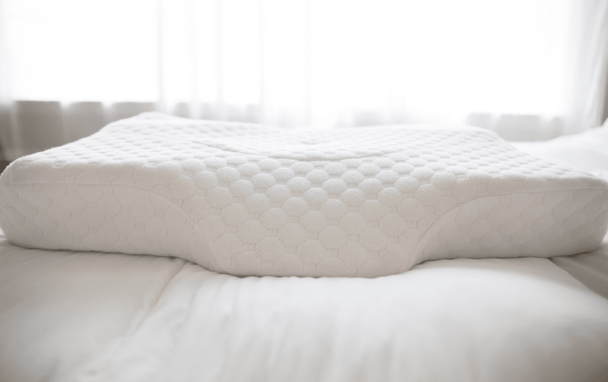 Opulence Cervical Memory Foam Pillow for Neck Pain Relief - Ergonomic Contour Support with Anti-Wrinkle Pillowcase - Perfect for Side, Back & Stomach Sleepers - Home & Travel Use