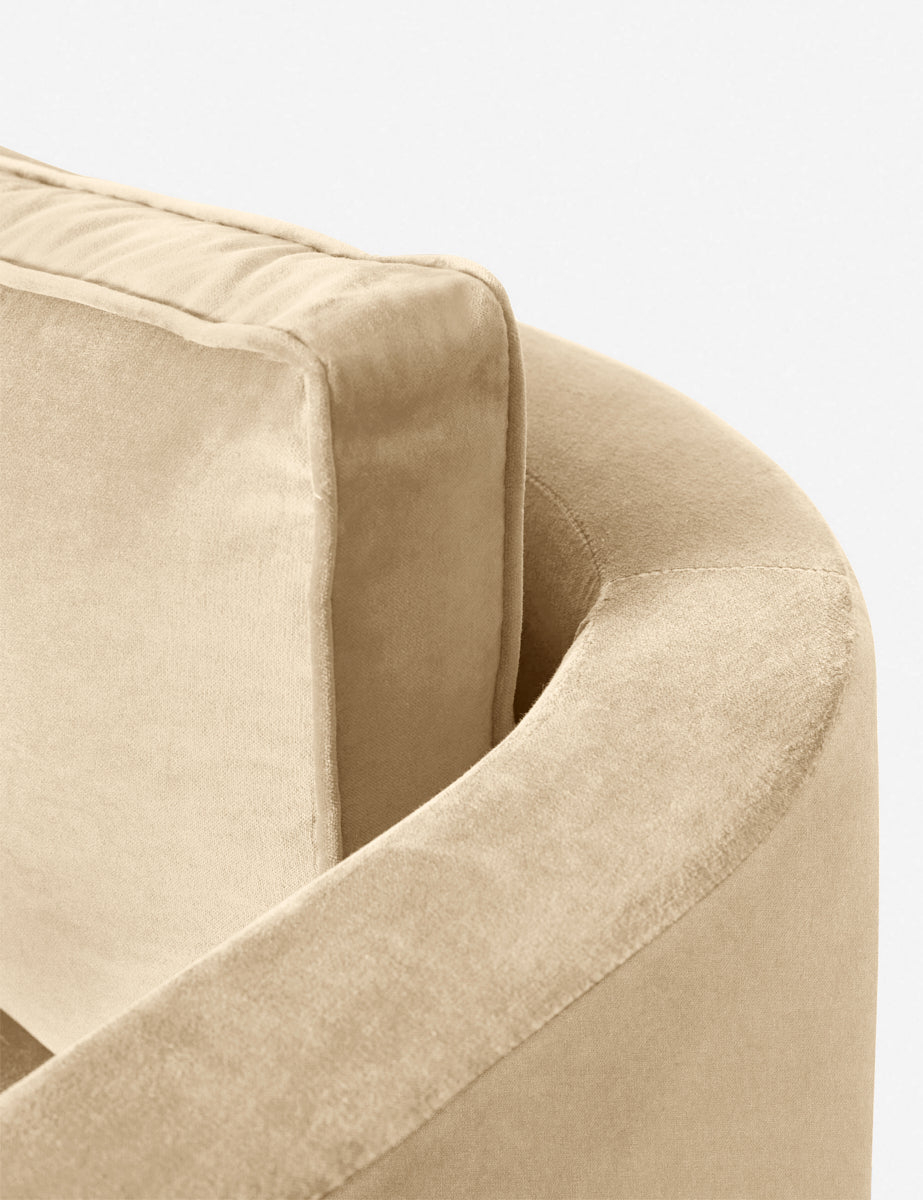 Belton Sofa by Ginny Macdonald - Modern Luxury Fabric Sofa for Living Room, Lounge & Office - Comfortable & Stylish Home Furniture