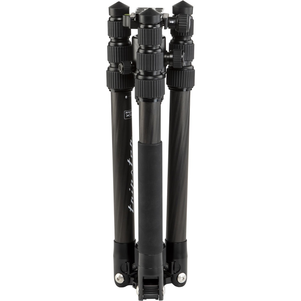 Benro Tripster Travel Tripod (2 Series) - Lightweight Carbon Fiber Tripod for Travel Photography, Vlogging & Outdoor Adventures - Compact & Durable Camera Stand for DSLR, Mirrorless & Smartphones