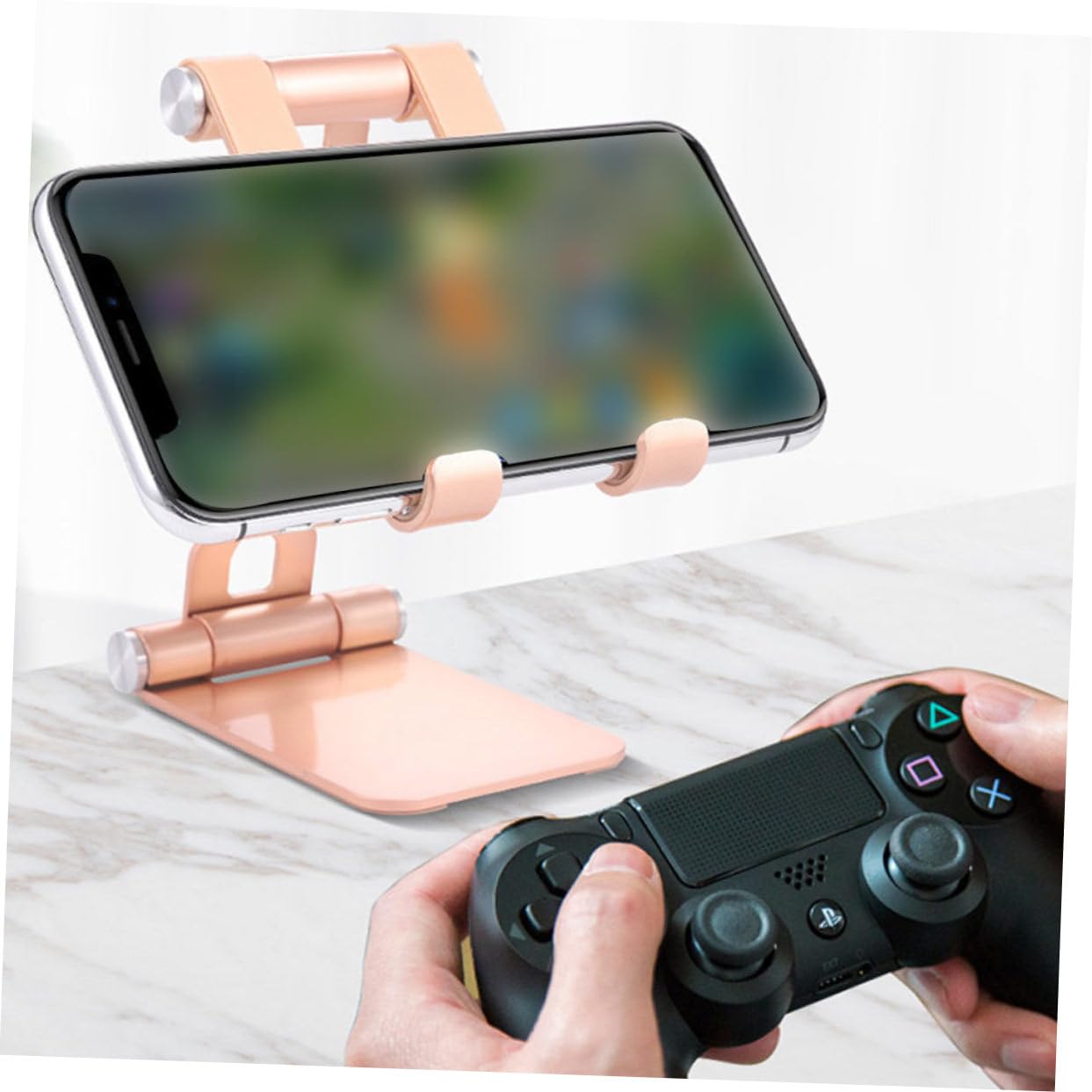 UKCOCO Silicone Phone Holder - Universal Stand for Mobile, Laptop, Tablet - Perfect for Bathroom, Office, Kitchen & Travel Use