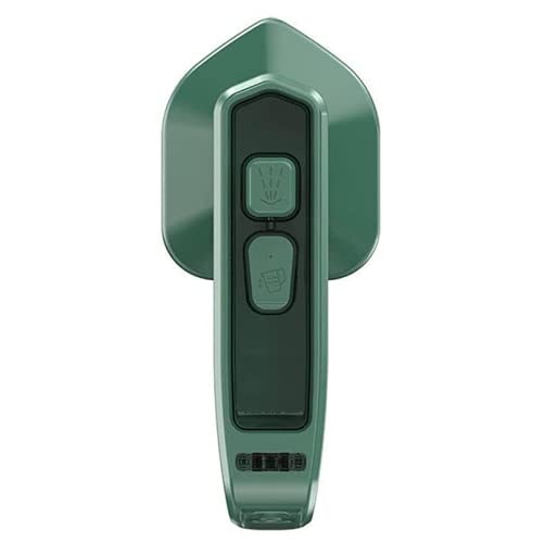 Professional Handheld Garment Steamer - Powerful Portable Dry Steam Clothes Steamer for Wrinkles, Travel & Home Use, Quick & Easy Fabric Care (Dark Green) - Perfect for Suits, Dresses, Curtains & More