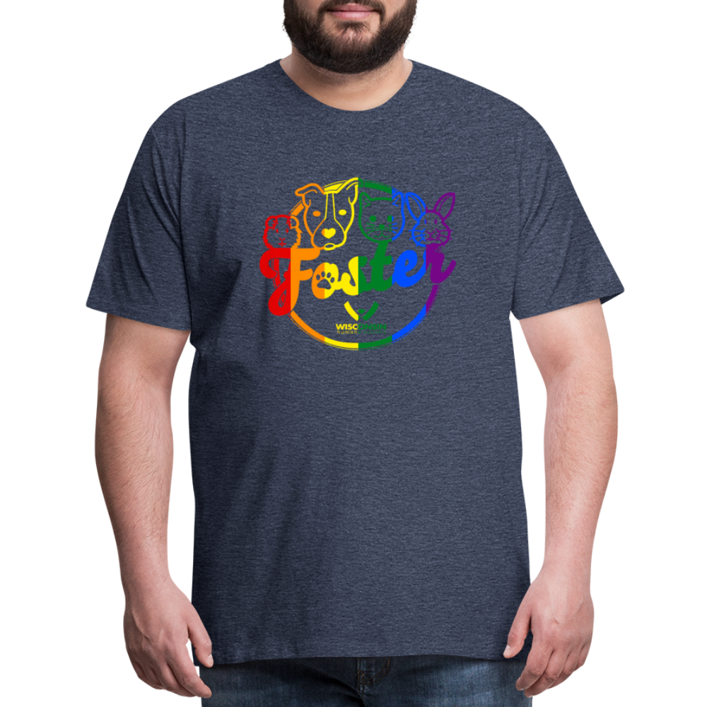 Foster Pride Premium Cotton T-Shirt for Men & Women - Comfortable Unisex Tee for Casual Wear, Fundraising Events & Awareness Campaigns