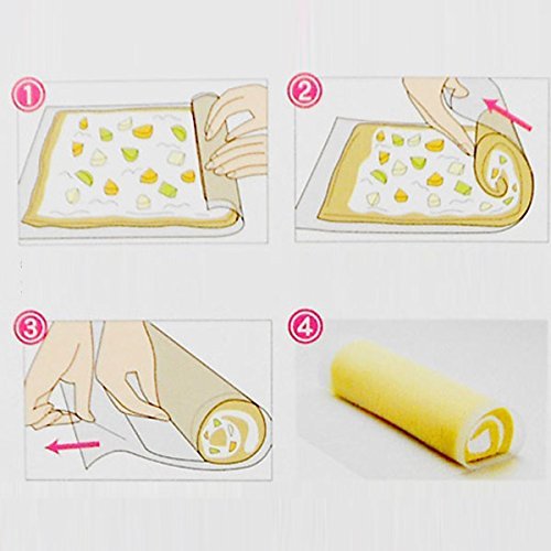 Rawori Sushi Roll Cake Roll Maker - Non-Stick Silicone Baking Mat for Homemade Sushi, Cakes & Pastries | Perfect for Picnics, Lunch Prep & Home Baking