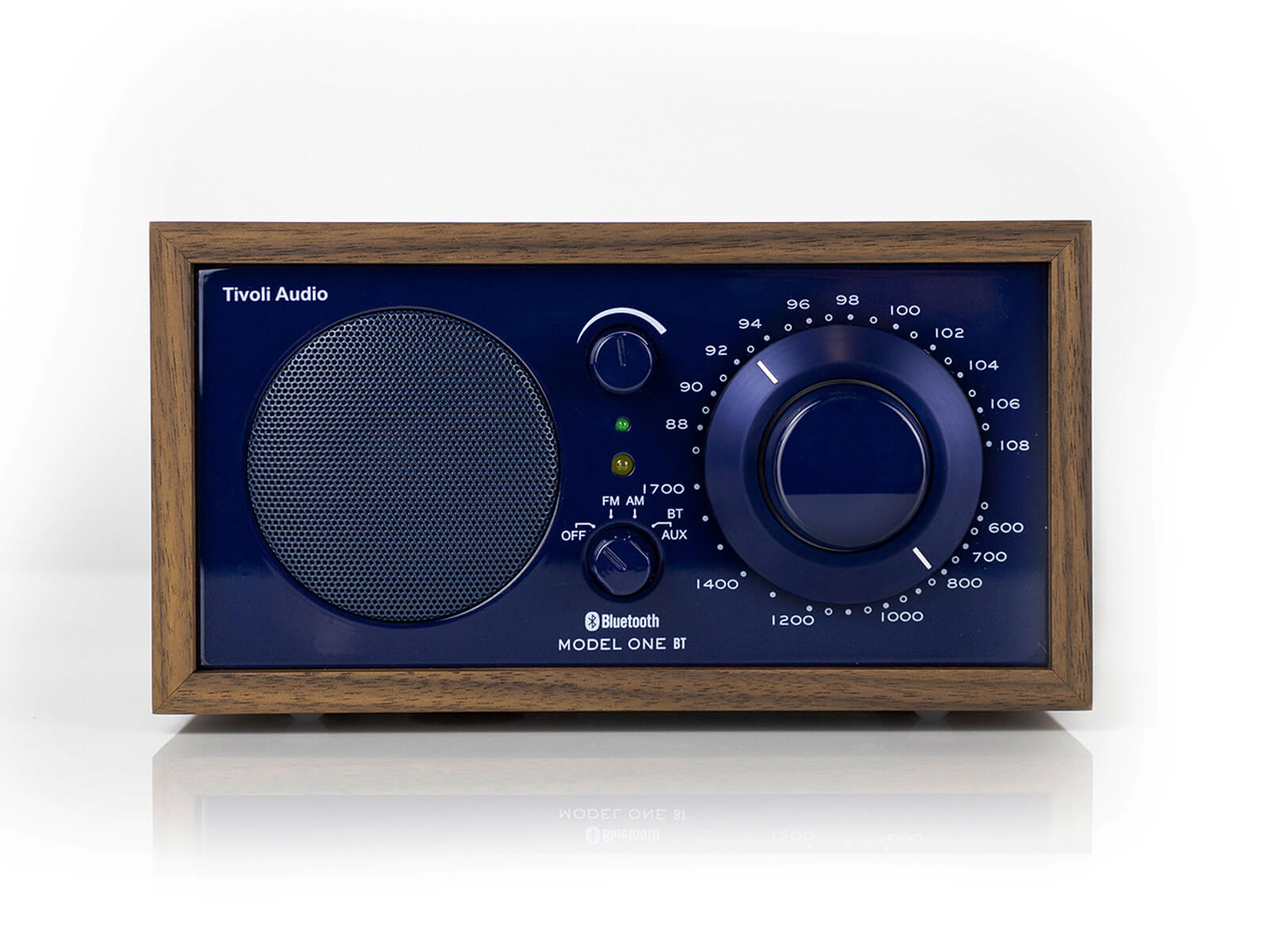 Tivoli Audio Henry Kloss Model One Bluetooth FM Radio - Premium Tabletop Speaker with Wireless Streaming, Classic Design for Home, Office, and Bedroom Use