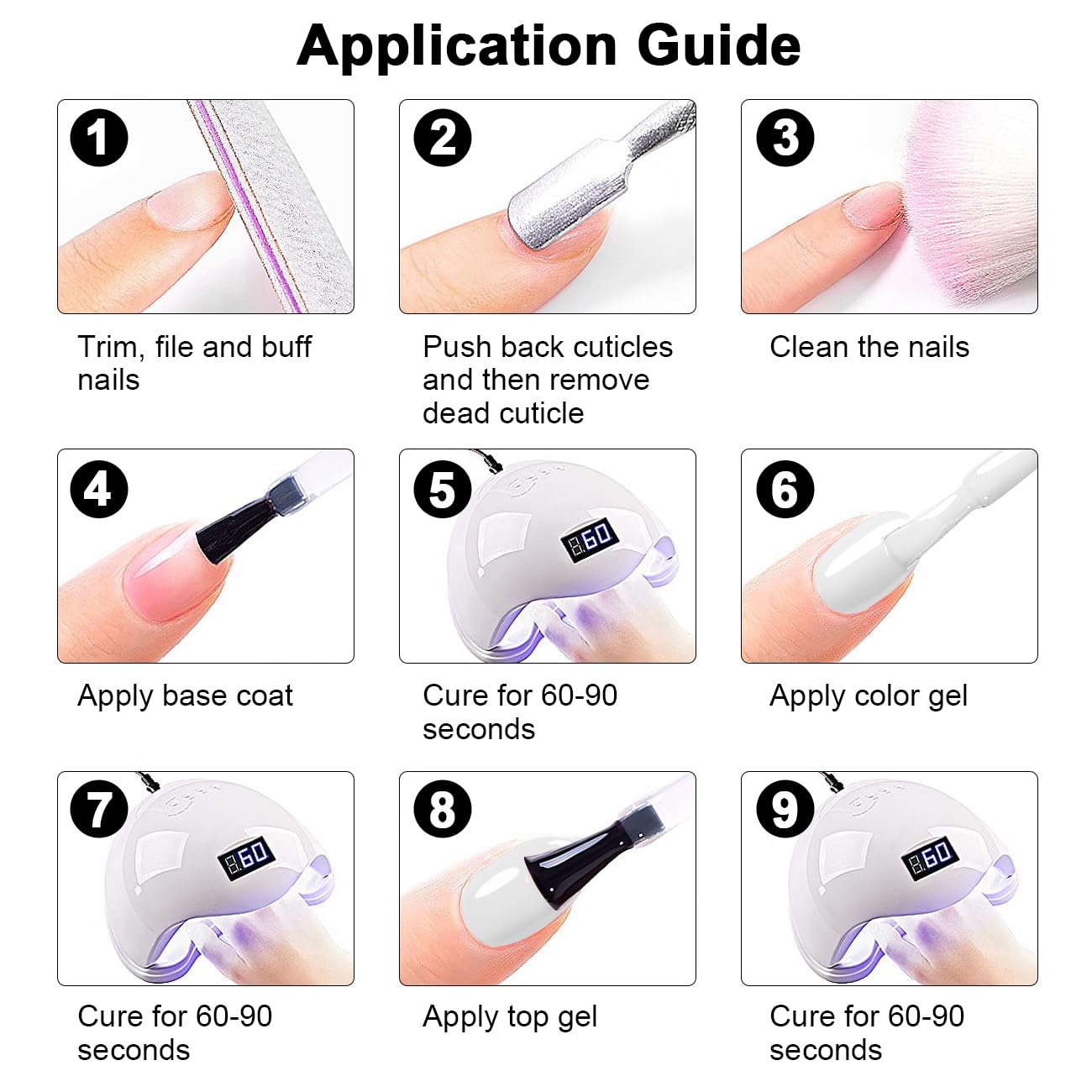 RARJSM Glow in The Dark Gel Nail Polish - White UV/LED Soak Off Luminous Nail Art Polish (15ml) for Salon & DIY Home Manicure | Long-Lasting Glow Effect for Night Parties, Dates & Special Occasions