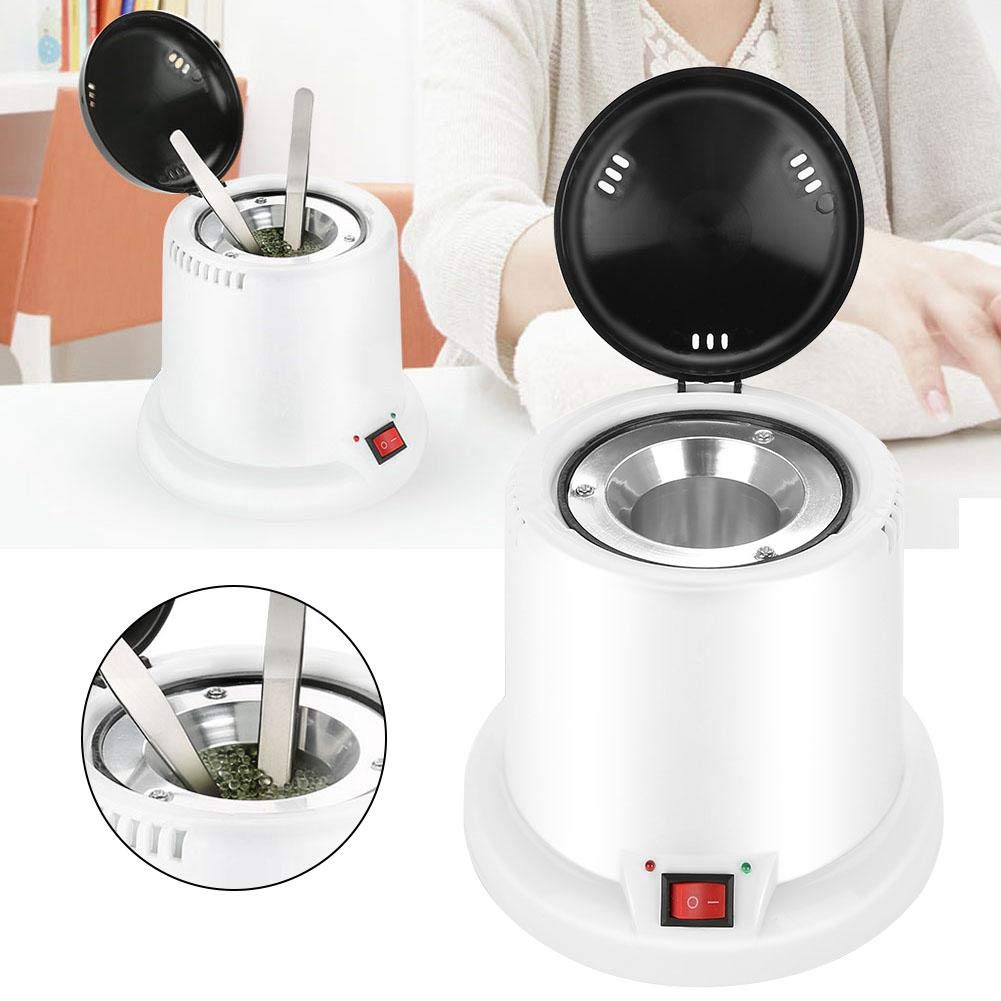 Professional Nail Sterilizer & Disinfection Machine - 150°C High Temperature Metal Tattoo Nipper Cleaning Pot Tool with Indicator Light | 30-Second Sterilization | for Salon, Tattoo Studio & Home Use