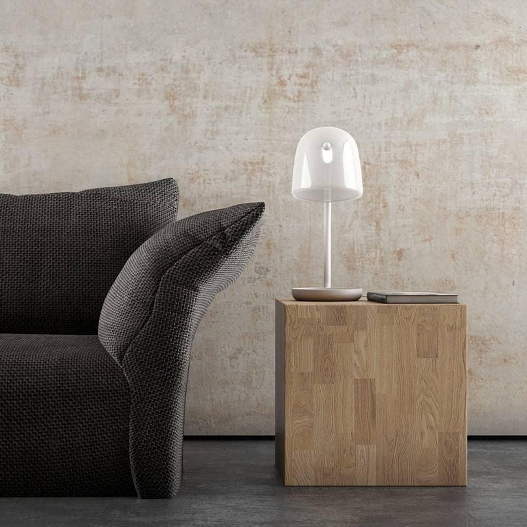 Penumbra Modern Table Lamp - Adjustable LED Desk Light for Home Office, Bedroom & Living Room - Warm White & Cool White Dimmable Lighting for Reading, Working & Relaxing