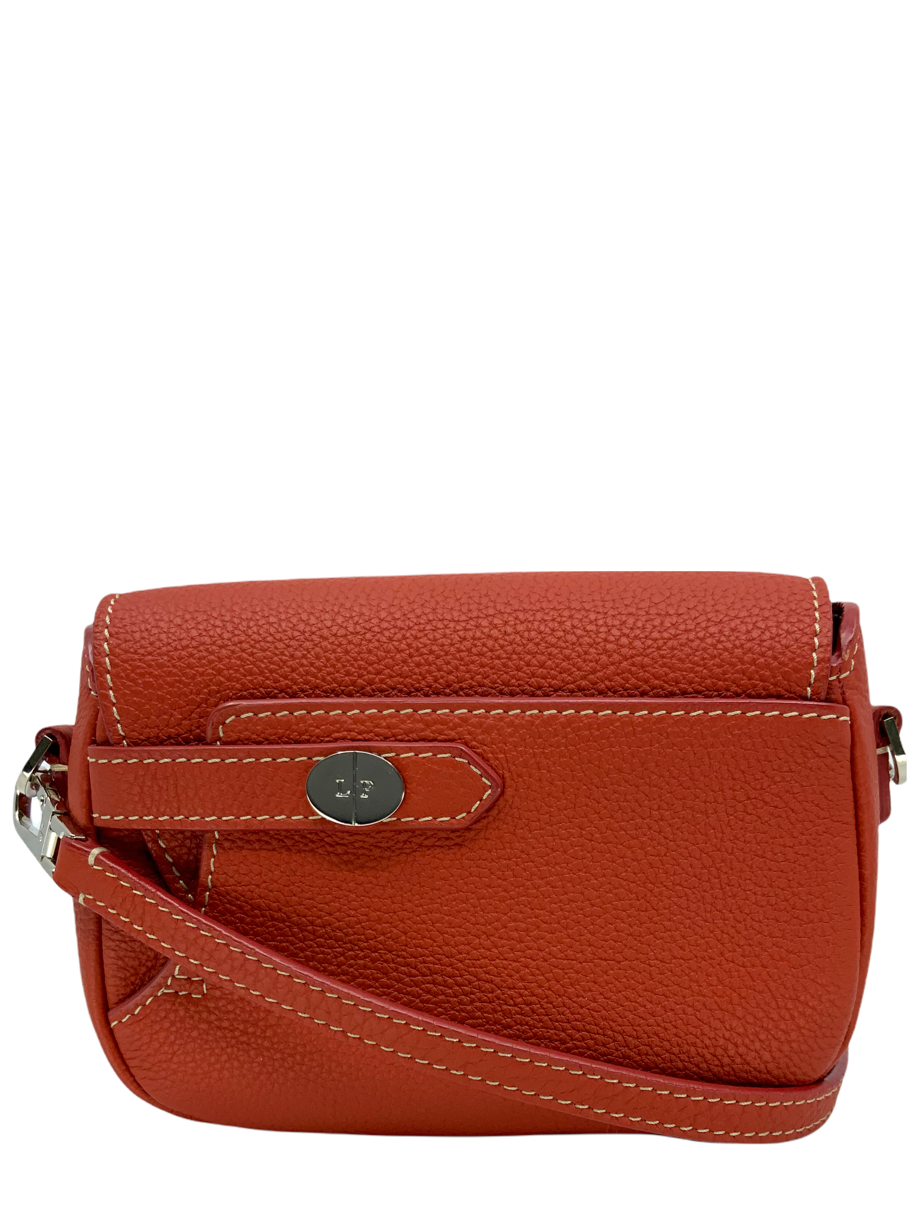 Loro Piana Mini Lune Odessa Leather Crossbody Bag for Women - Luxury Italian Leather Purse for Everyday Use, Travel & Special Occasions