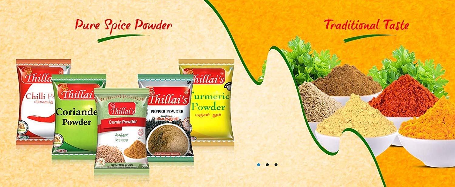 Thillais Masala Indian Easy Chettinad Chicken Masala Mix - 50g | 100% Natural Spices | Authentic Flavor | Perfect for Curry, Biryani & Home Cooking