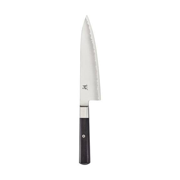 Miyabi Koh 8 Inch Chef Knife - Japanese Damascus Steel Kitchen Knife for Professional Chefs & Home Cooking - Perfect for Slicing, Dicing & Chopping Vegetables, Meat & Fish