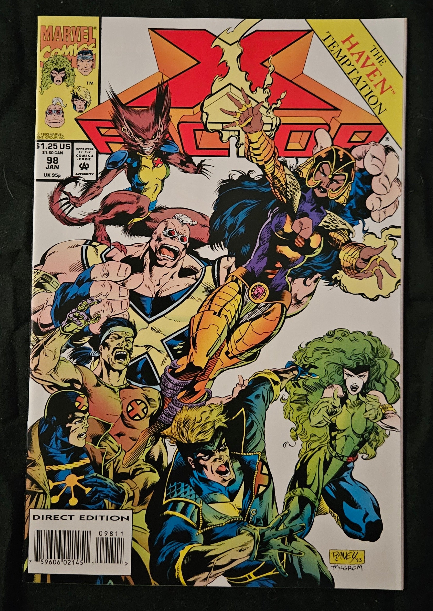 X Factor (1986) #98: The Trial of the Living Monolith - Marvel Comics | May 1994 | Rare Collectible Comic Book for Marvel Fans & Collectors | Perfect for Displays, Gifts & Comic Book Collections