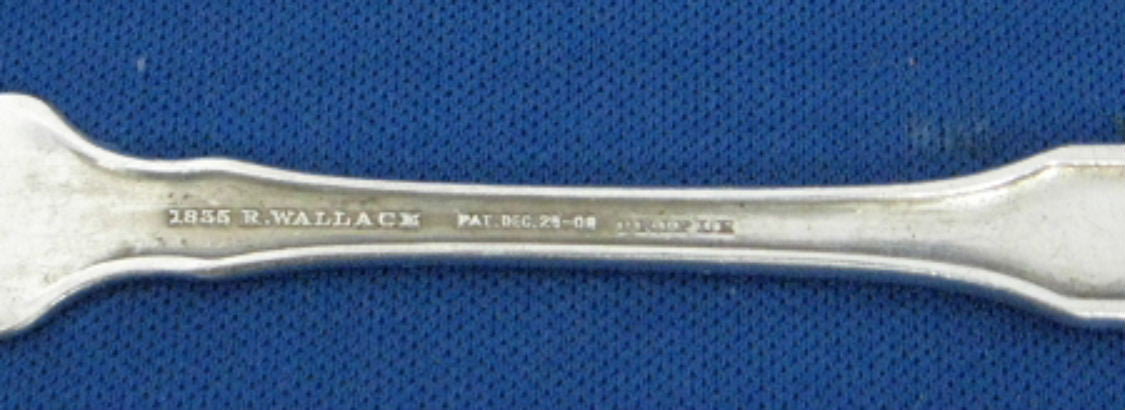 Antique Edwardian Wallace Silver Laurel Butter Spreaders Set of 6 - Monogrammed Initial O - Perfect for Vintage Tea Parties, Wedding Gifts & Collectors
