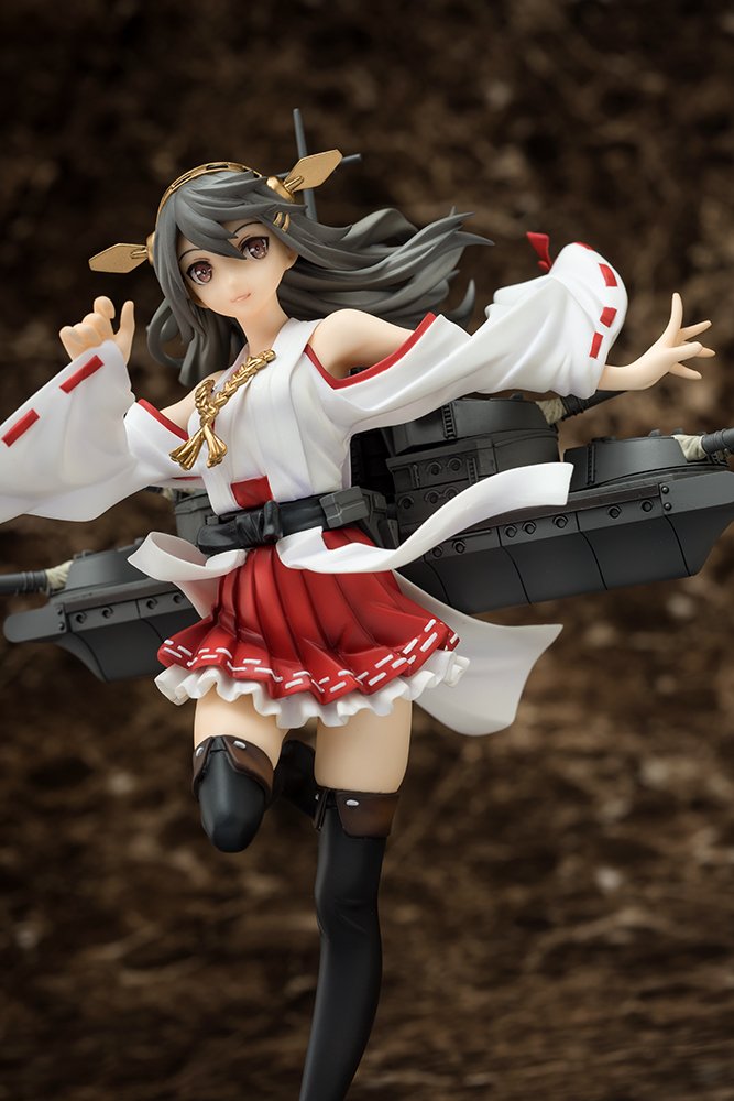 Kancolle Haruna 1/7 Scale PVC Figure - Anime Collectible for Display & Gift Giving | Perfect for Anime Fans & Model Enthusiasts