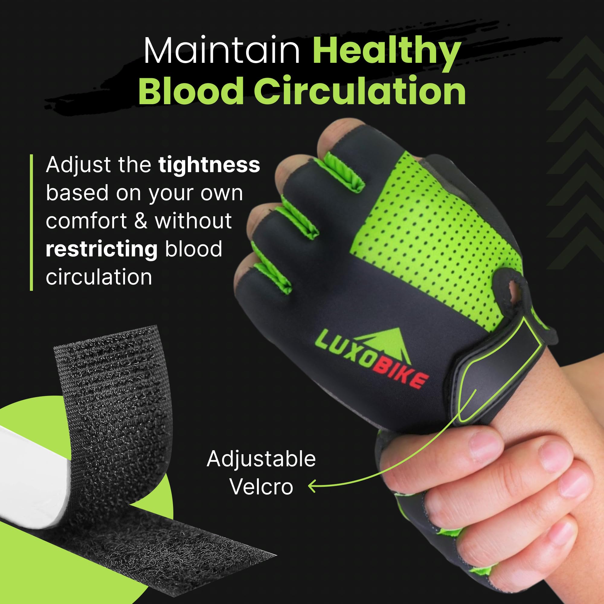 Cycling Gloves for Men & Women - Anti-Slip, Breathable for Mountain Biking & Sports