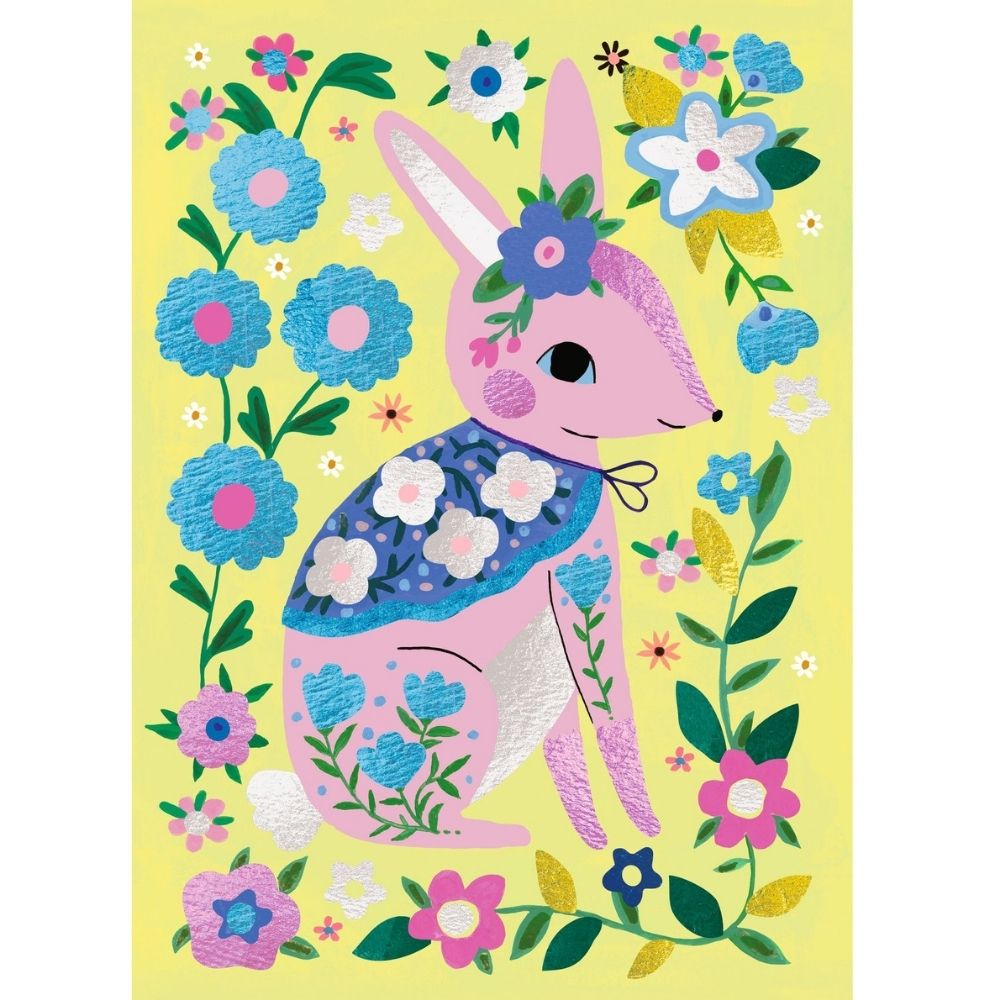Buy Djeco Foil Art Pretty Wood - Creative DIY Foil Art Kit for Kids & Adults - Perfect for Home Decor, Gifts & Craft Projects