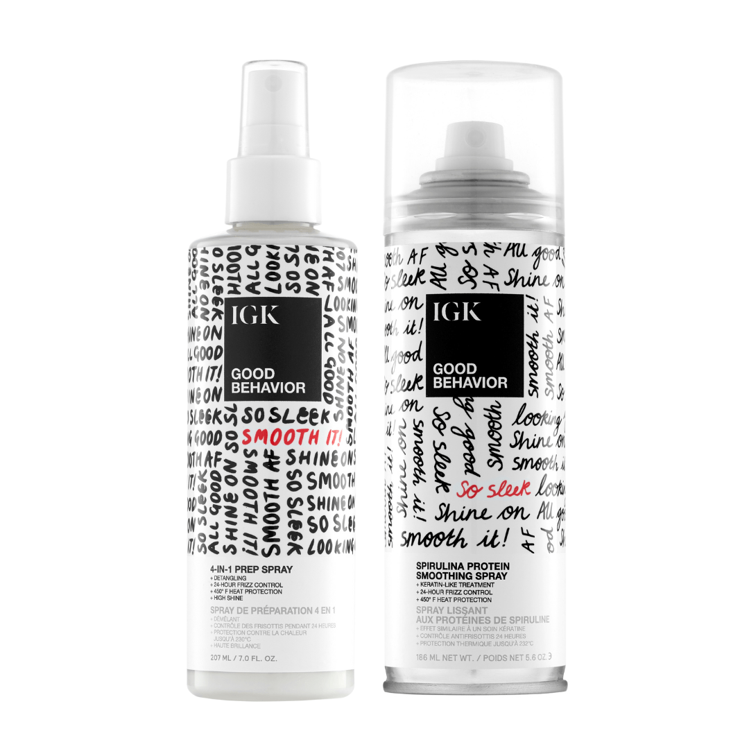 Best Smoothing Spray for Frizzy Hair - Tames Flyaways & Adds Shine - Perfect for Daily Styling & Heat Protection