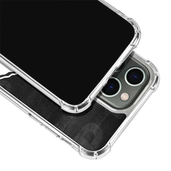 Officially Licensed NFL Kansas City Chiefs Black & White Design Clear Phone Case for iPhone 14 Pro - Slim Protective Cover for Everyday Use, Sports Events & Fan Showcase