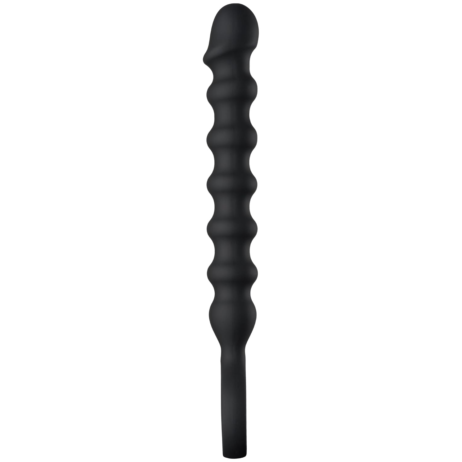 Obaie Solid Silicone Anal Beads - 11.4 Inch Length, 1.26 Inch Diameter - Anal Plug Sex Toy for Men & Women - Geisha Balls Adult Toy - Perfect for Couples Play, Solo Exploration and BDSM Scenes