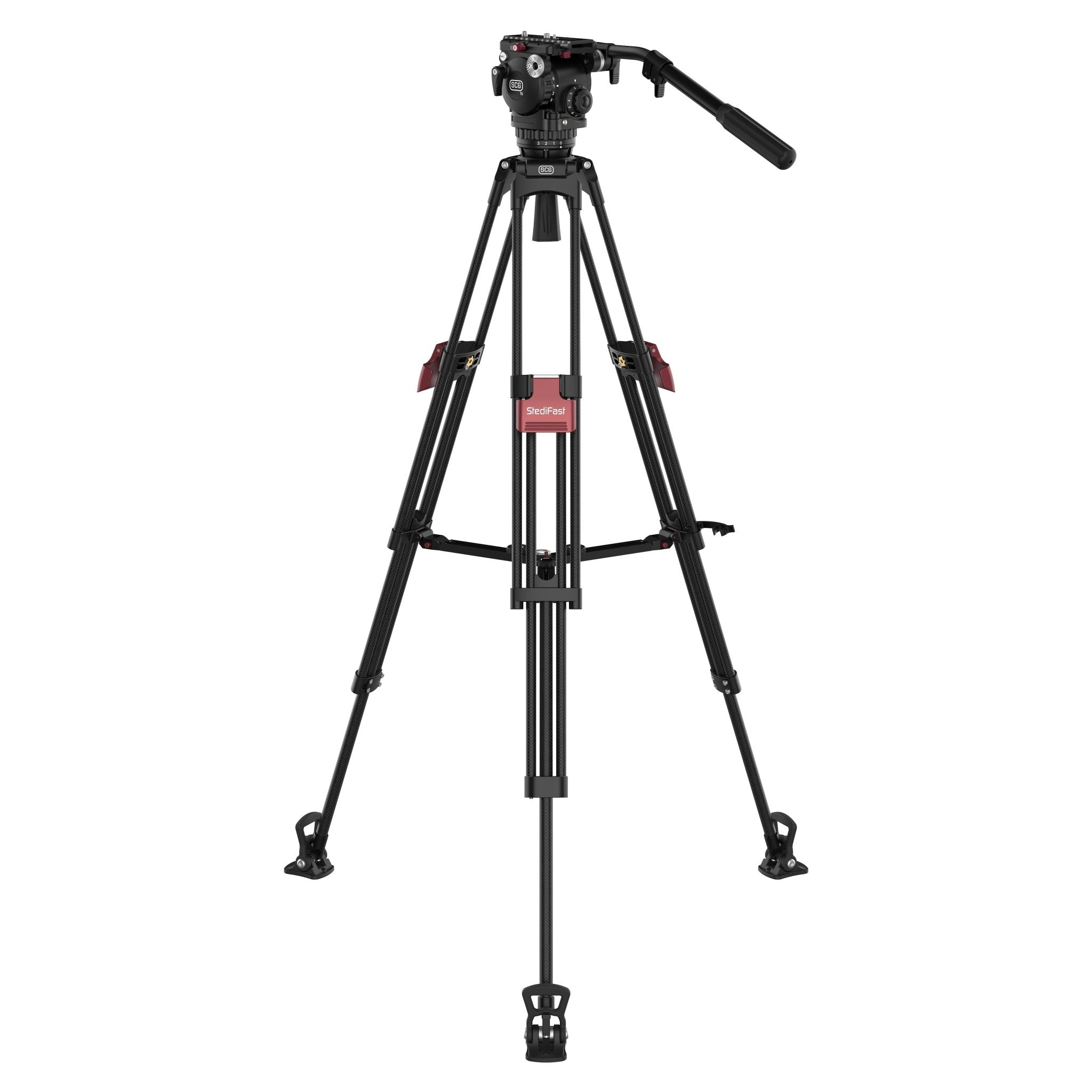 SCG T6 StediFast Tripod System - Professional Camera Tripod with Quick Release Plate for DSLR, Mirrorless & Video Cameras - Perfect for Travel, Vlogging & Outdoor Photography