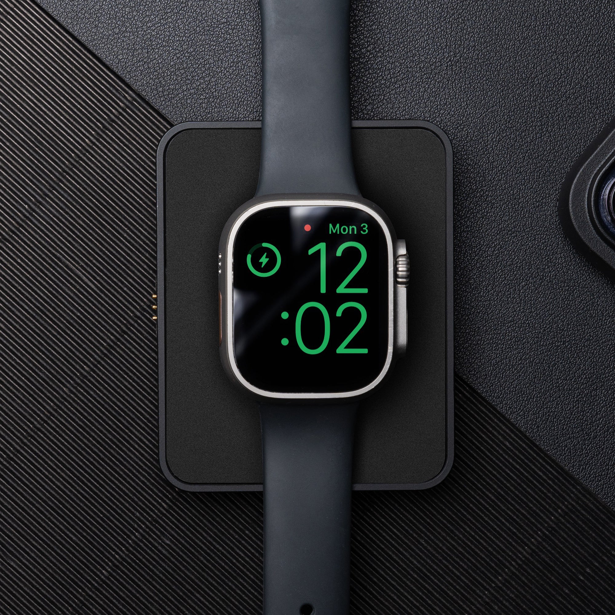Matte Black 2-in-1 Fast Charging Set for iPhone & Android | USB-C & Lightning Cable | Portable Charger for Home, Office & Travel