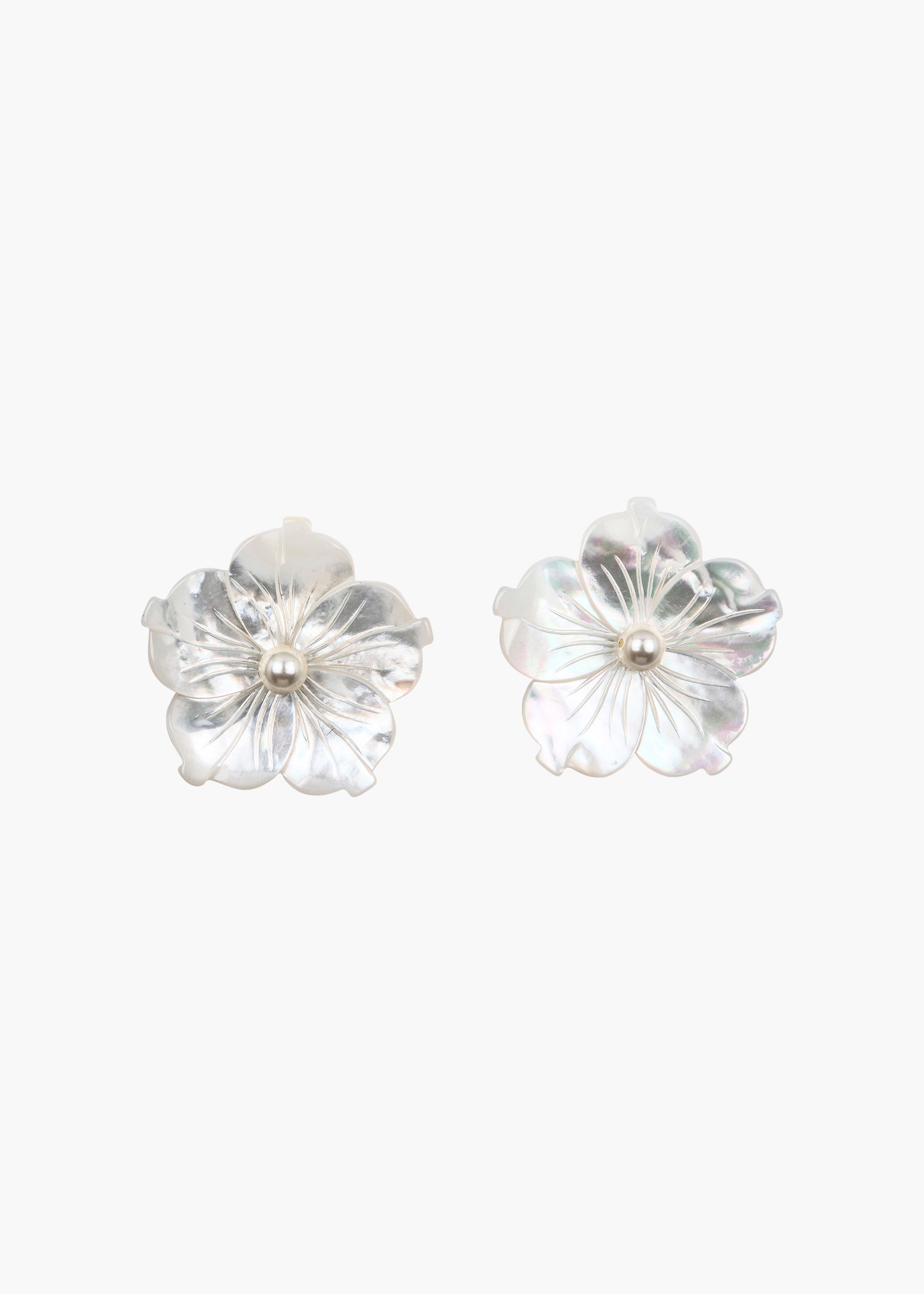 Zia Stud Earrings - Mother of Pearl Jewelry for Women | Elegant Pearl Earrings for Everyday Wear, Gift Giving & Special Occasions