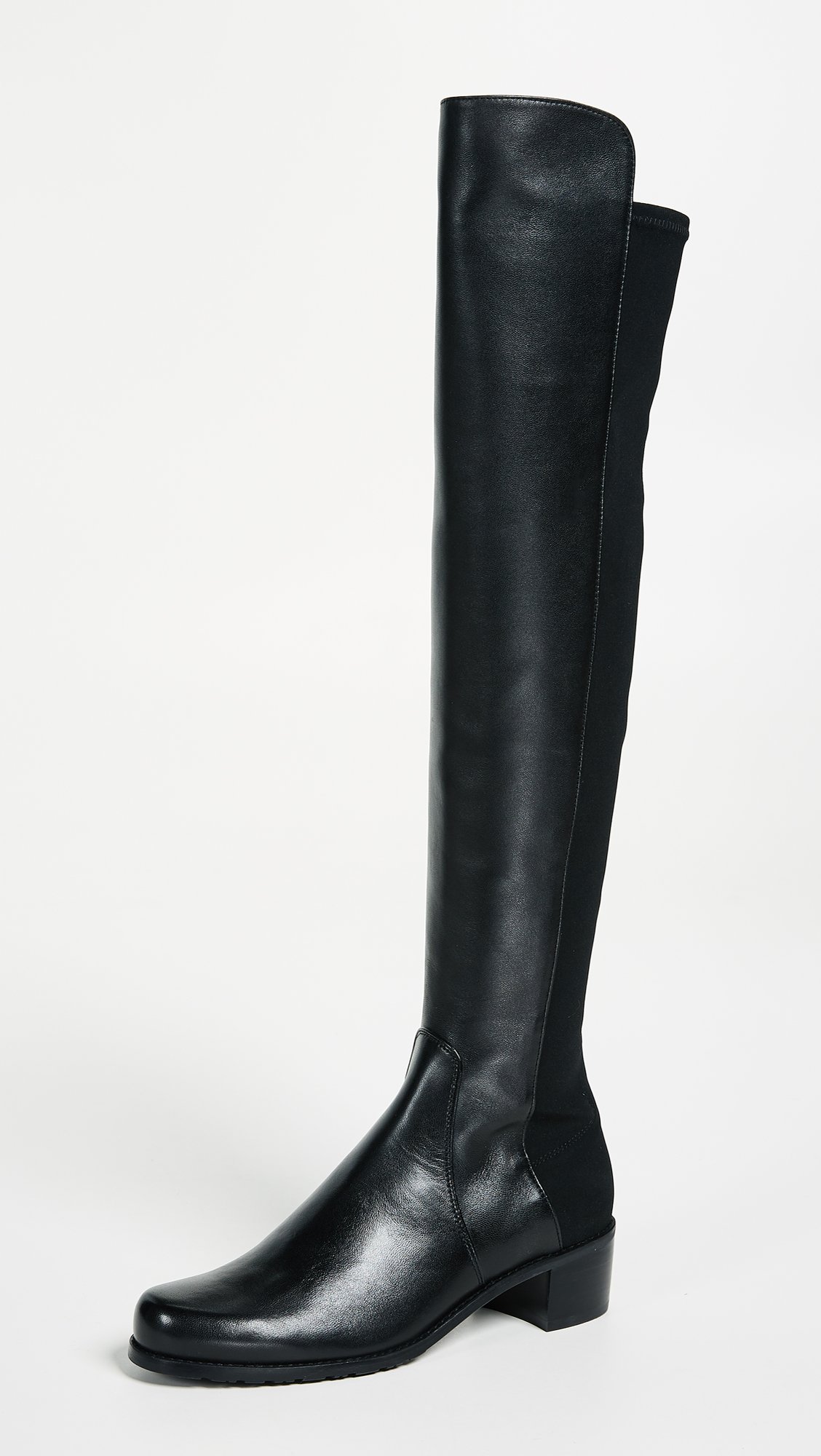 Stuart Weitzman Women's Reserve Tall Boots - Leather Knee High Riding Boots for Women, Fashionable Winter & Fall Boots for Casual Outfits, Office Wear & Date Nights