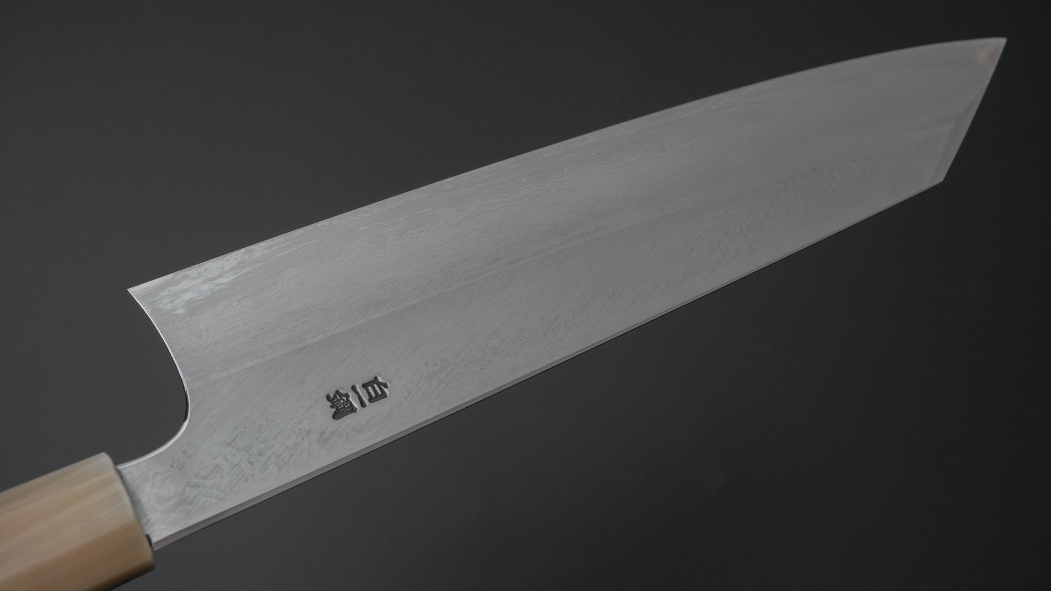 Hitohira Togashi White #1 Damascus Kiritsuke Gyuto 240mm - Japanese Chef Knife with Ebony Handle - Perfect for Sushi, Sashimi & Precision Cutting