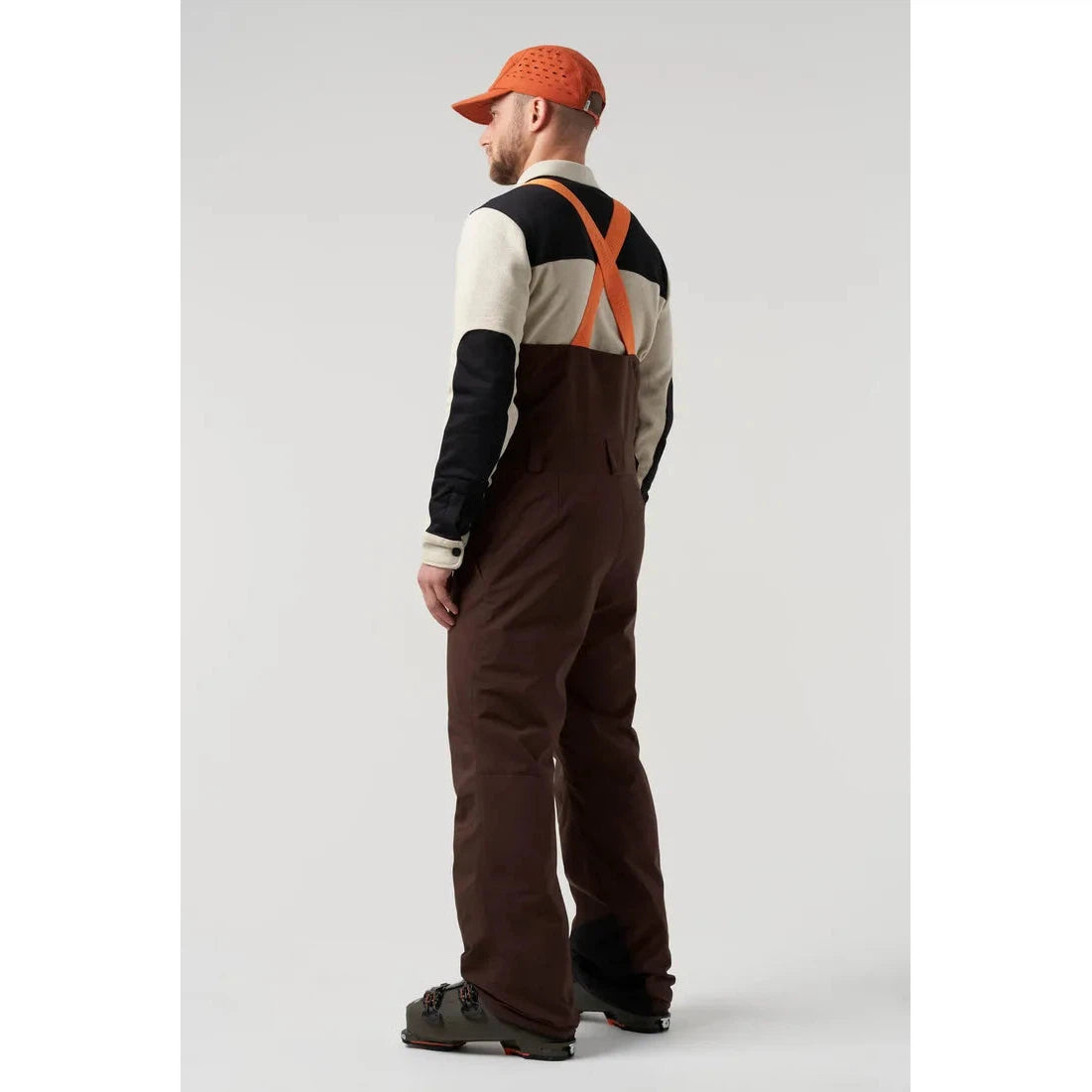 Orage Men's Leeds Insulated Bib Snow Pants 2025 - Waterproof Winter Ski Pants for Men - Perfect for Skiing, Snowboarding & Cold Weather Outdoor Activities