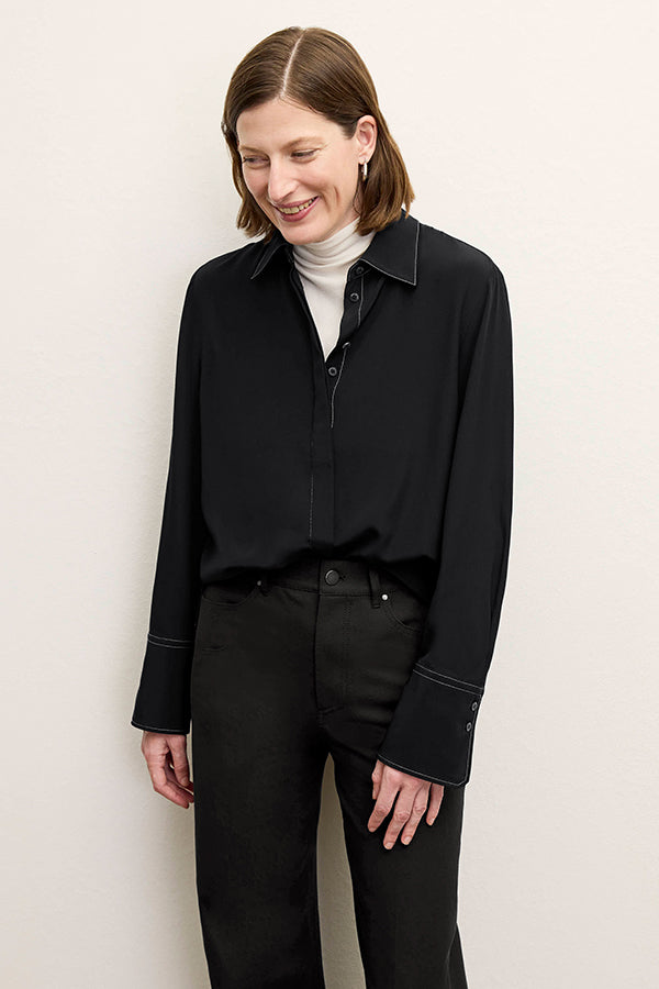 Milo Wide Leg Eco-Friendly Jeans - Better Than Denim in Black | Sustainable Fashion for Women, Casual Wear & Everyday Comfort
