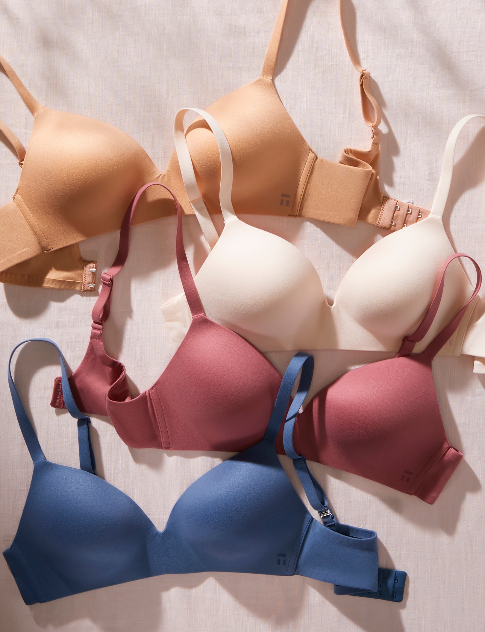 Second Skin Lightly Lined Wireless Bra - Ultra Comfortable Seamless Support for Everyday Wear, Yoga & Lounge
