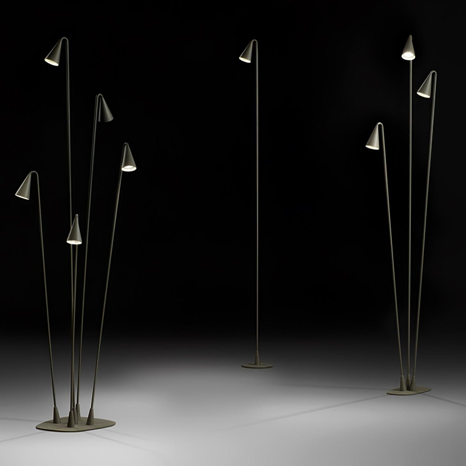 Bellflower Outdoor Floor Lamp - Weatherproof LED Garden Light for Patio, Deck, and Backyard - Perfect for Outdoor Entertaining and Landscape Lighting