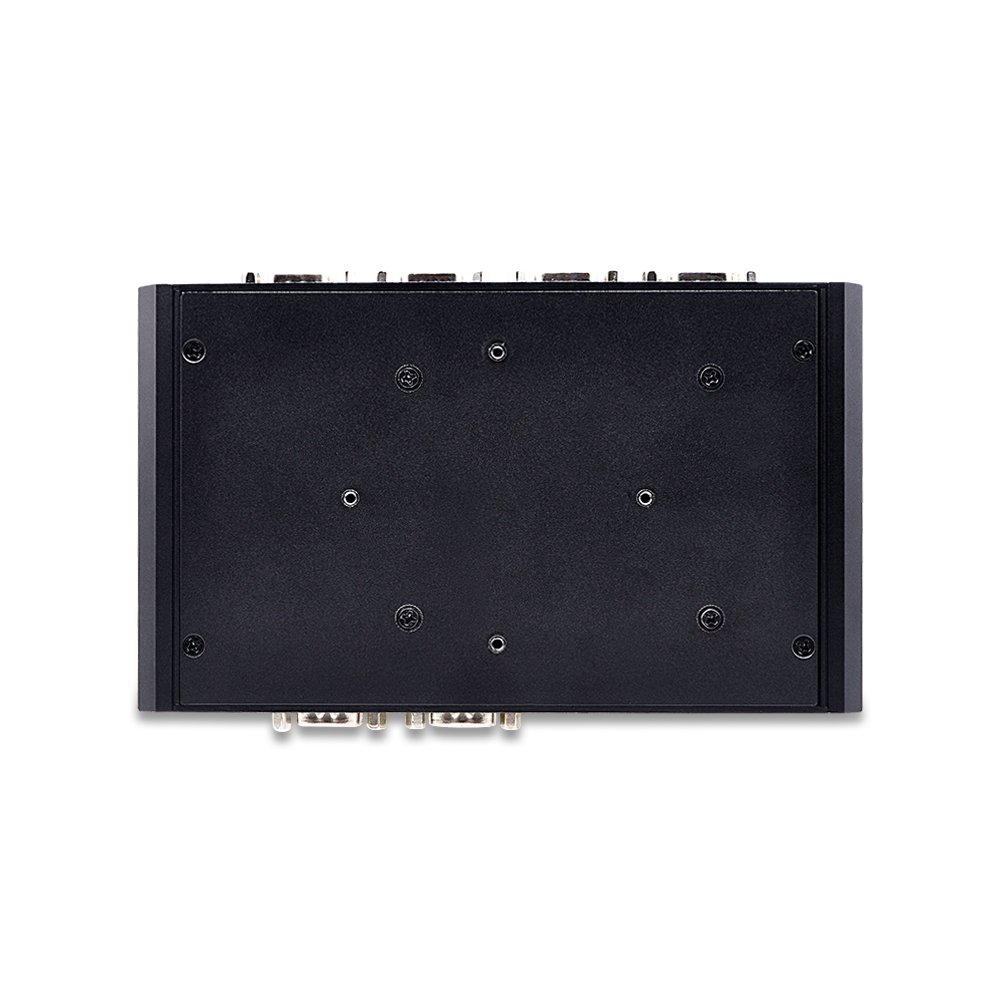 Kettop Barebones Tiny PC Mi4005C5 - Intel Core i3-4005U Fanless Mini PC with Dual Core, WiFi, 4x RS232 & RS485 Ports - Ideal for Banking, Office & Industrial Computing Applications